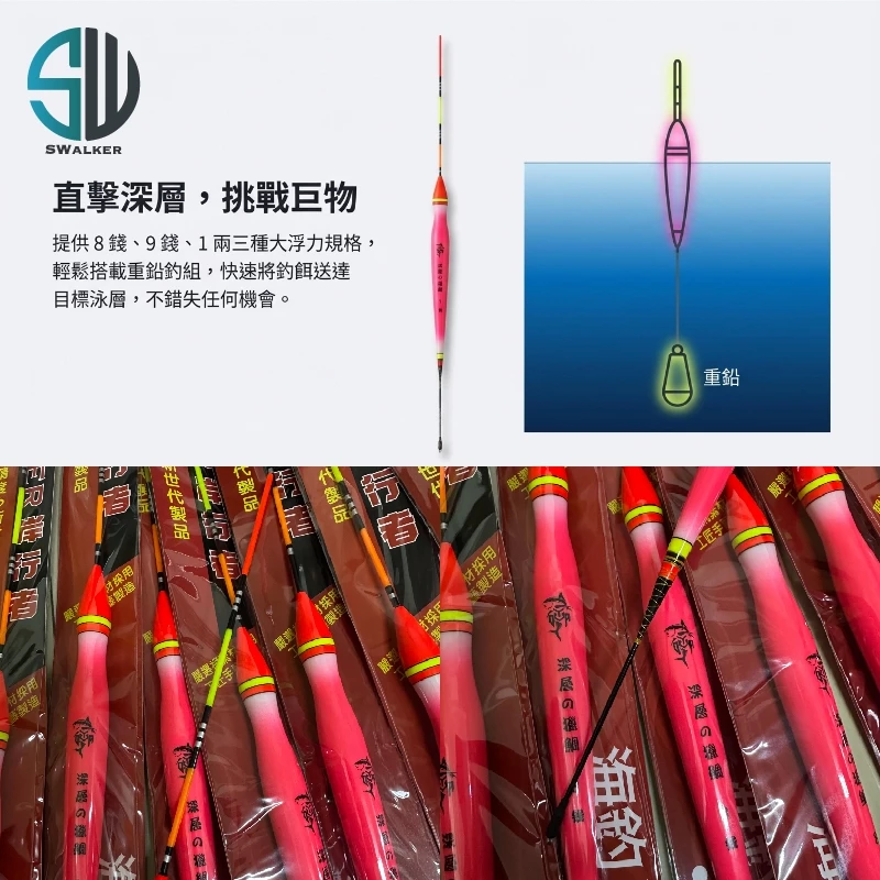 YUDA 深層獵鯛 深場船磯浮標 8錢／9錢／一兩（第 4 張）
