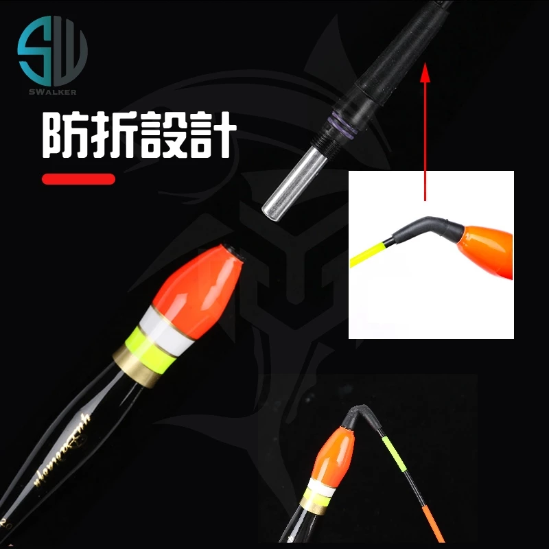 電子金四色 葫蘆型電子浮標 彈簧標腳 1.0–3.0錢（第 2 張）