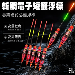 斬鯛 流線型磯釣電子短籤 1.0–3.0錢