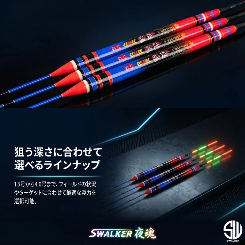 夜魂 倒折型 130LED 電子浮標 1.5–4.0錢（第 7 張）