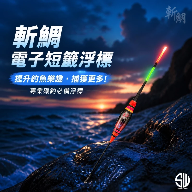 斬鯛 流線型磯釣電子短籤 1.0–3.0錢（第 6 張）