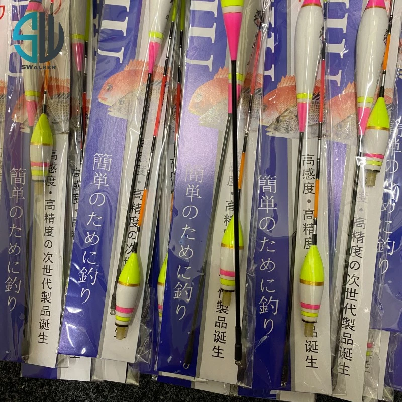 螢光頭白鮪魚 葫蘆型電子浮標 彈簧標腳 1.0–4.0錢（第 6 張）