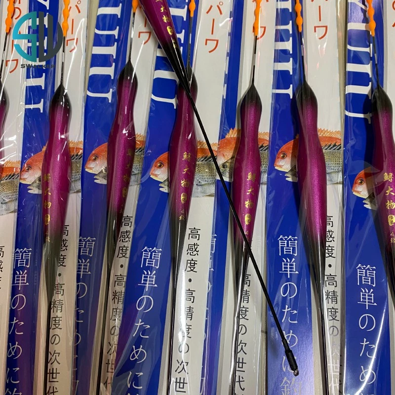 葫蘆型紫黑款磯釣長標 彈簧標腳 1.0–4.0錢（第 5 張）