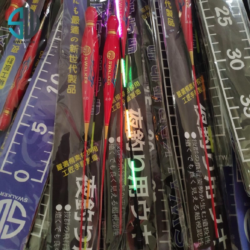 葫蘆型直感型電子浮標 鮮紅／紅鯛降 1.0–4.0錢（第 8 張）