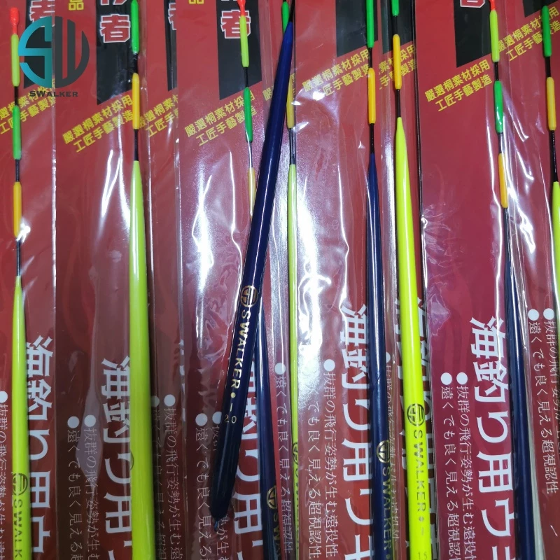 磯釣浮標-SWalker水滴自立型(螢光黃/深藍款)（第 7 張）