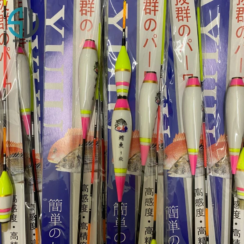 螢光頭白鮪魚 葫蘆型電子浮標 彈簧標腳 1.0–4.0錢（第 5 張）