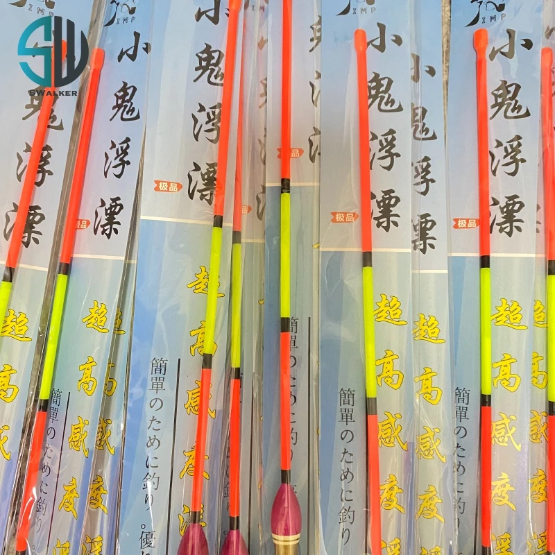 葫蘆型-藍五直尾加粗款 磯釣長標(不鏽鋼轉圜標腳)（第 3 張）