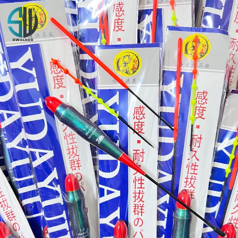 WEITUO威拓綠鱷魚雙尾葫蘆型日間浮標（第 3 張）