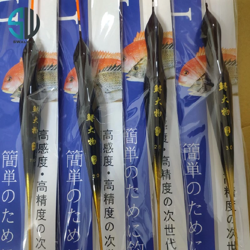 葫蘆型黑金款磯釣長標 彈簧標腳 1.0–4.0錢（第 5 張）