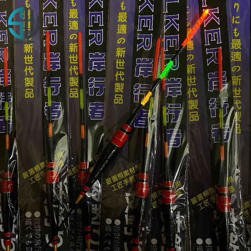 磯釣電子浮標-紅黑小可愛(不鏽鋼彈簧標腳)（第 5 張）