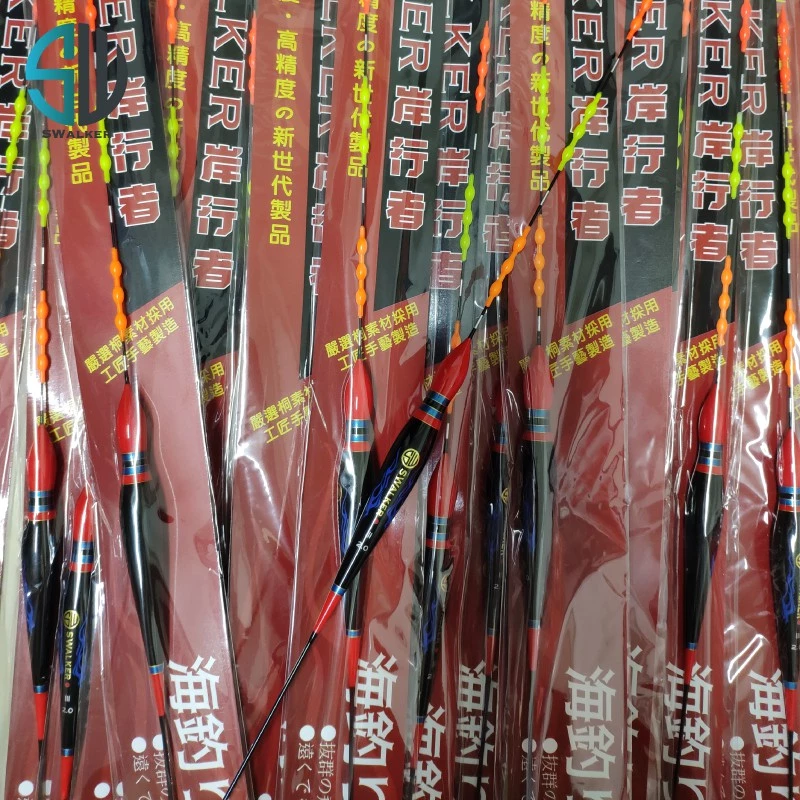 葫蘆型珠尾磯釣長標 不鏽鋼彈簧標腳 1.0–4.0錢（第 5 張）