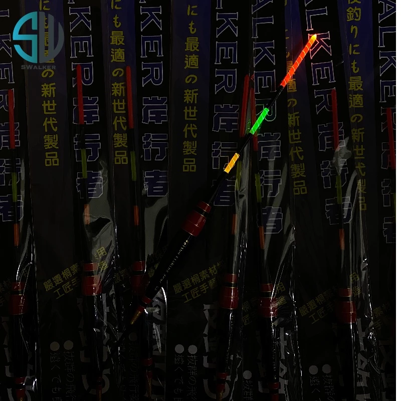 磯釣電子浮標-紅黑小可愛(不鏽鋼彈簧標腳)（第 6 張）
