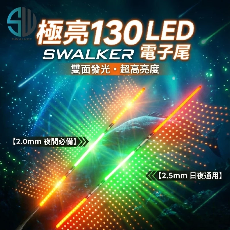 通用 130LED雙面發光電子替換尾 2.0/2.5mm（第 8 張）