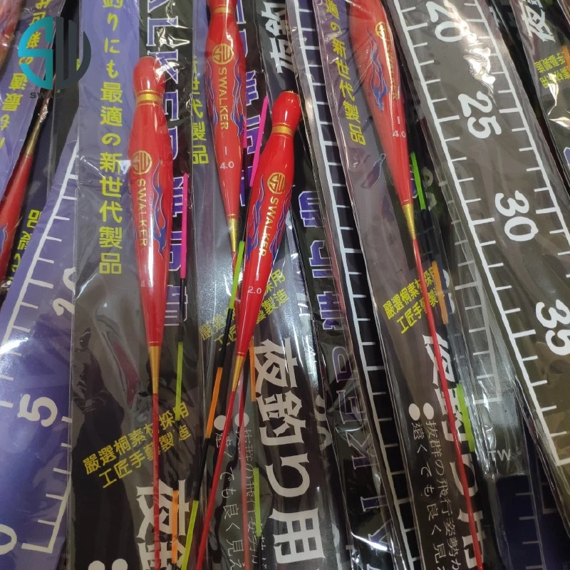 葫蘆型直感型電子浮標 鮮紅／紅鯛降 1.0–4.0錢（第 7 張）