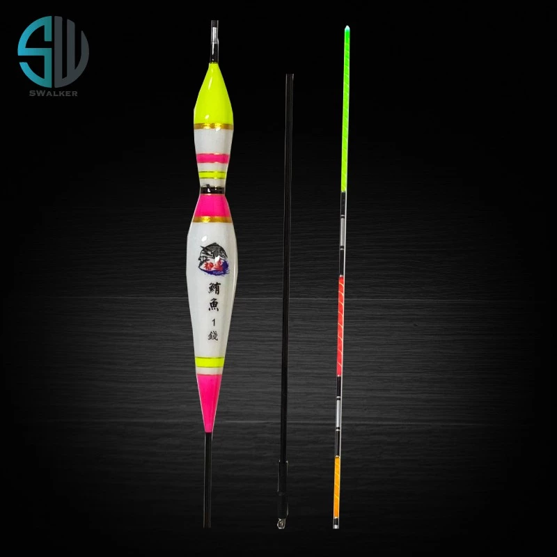 螢光頭白鮪魚 葫蘆型電子浮標 彈簧標腳 1.0–4.0錢（第 3 張）