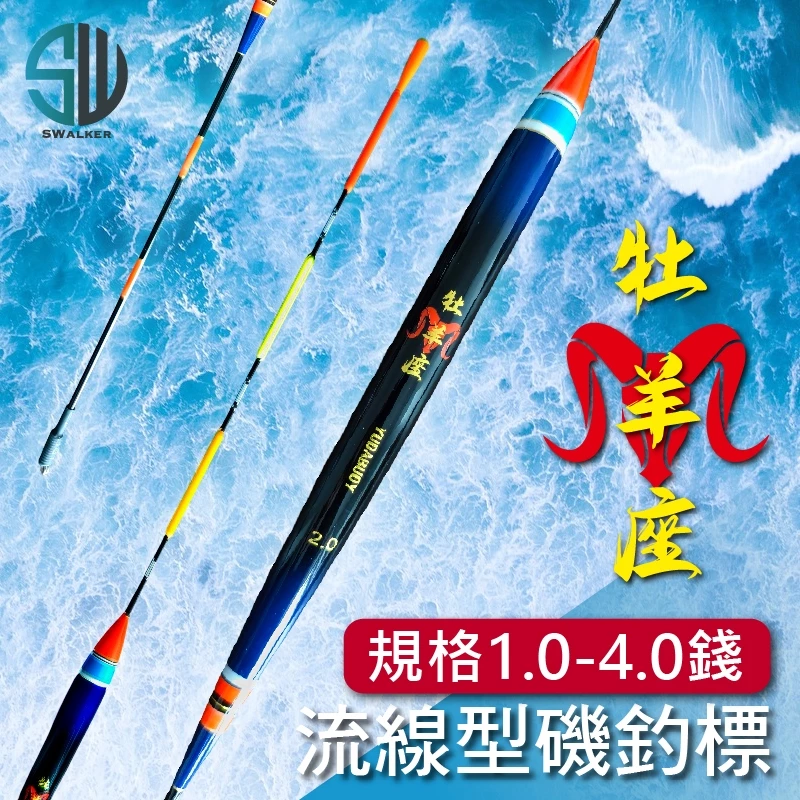 牡羊座 三目放大尾流線型磯釣長標 1.0–4.0錢（第 5 張）