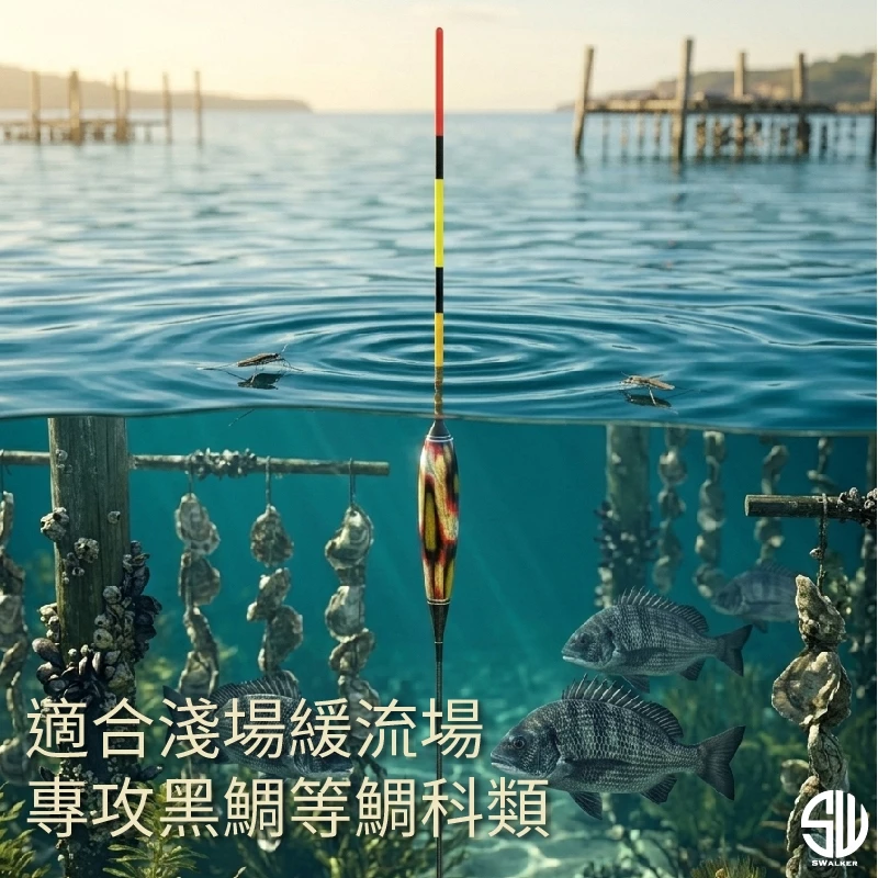 大力金鋼 巴爾杉木流線型磯釣長標（第 7 張）